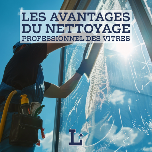 Le nettoyage professionnel des vitres